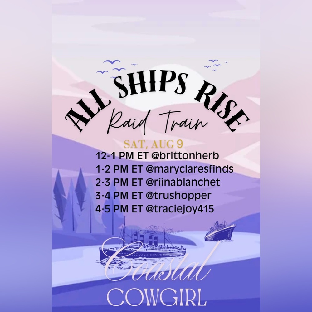 ✨🛳️ All Ships Rise Raid Train 4/28! 🚂✨ - Picture 10 of 13